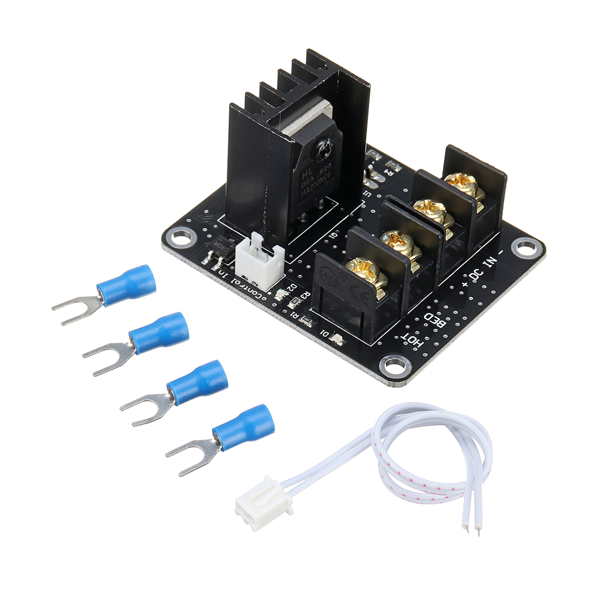 MOSFET High Power Heated Bed Expansion Power Module MOS Tube for 3D Printer Prusa i3 Anet A8/A6 13