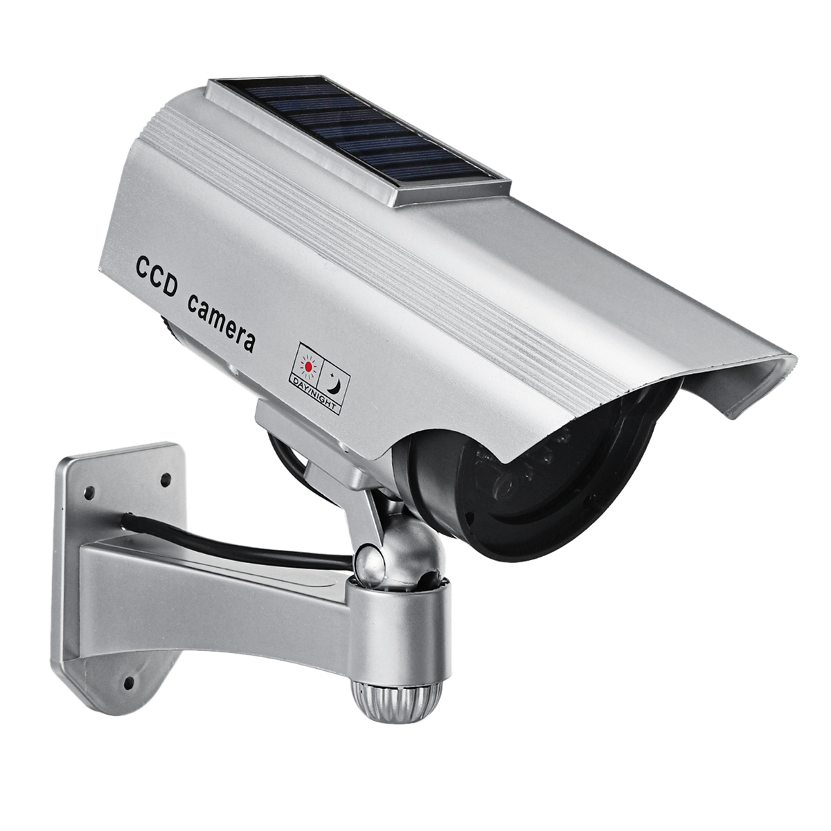 Solar Power Fake Camera CCTV Realistic Flashing IR Dummy Security Camera Blinking 68