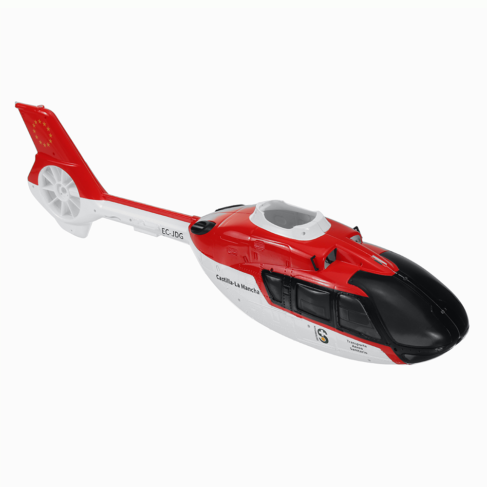 Eachine E135 2.4G 6CH Direct Drive Dual Brushless Flybarless RC Helicopter Spart Part Fuselage