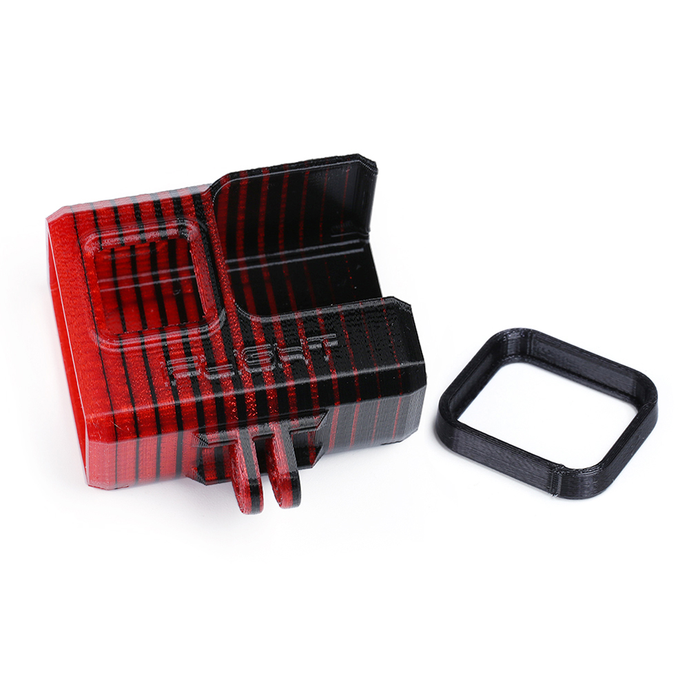 iFlight BumbleBee/Green H Frame Parts TPU Black Red Gradient Protective Case for GoPro5/6/7/8 With Lens Protection Cover/UV