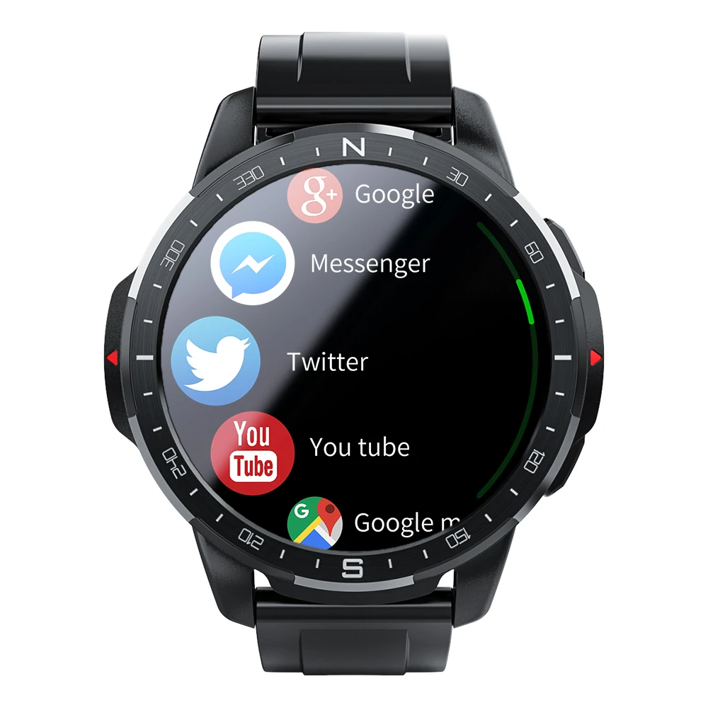 Saldi [Dual Mode Dual Chip] LOKMAT APPLLP 7 Orologio Smartwatch Android 1.6  pollici 400*400px Octa-core 2G+16G con SIM Card WiFi GPS Posizionamento 4G  LTE Orologio Telefono Smart - Banggood Italia Mobile-arrival notice