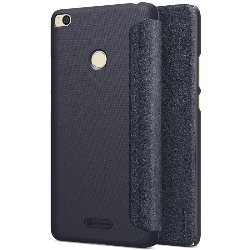 

Nillkin Flip Smart Sleep PU Leather Full Protective Case For Xiaomi Mi MAX 2