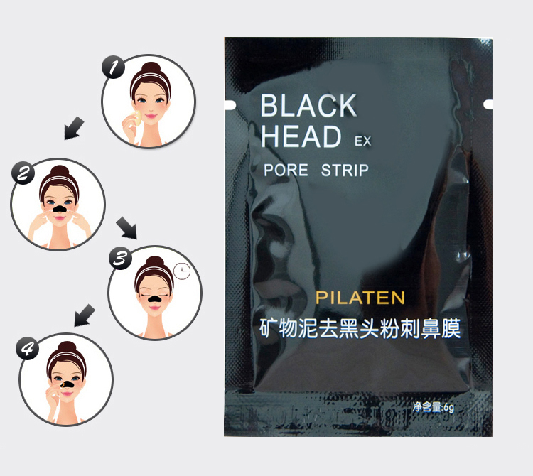 Mineral Mud Blackhead Acne Removal Nose Pore Cleansing Mask