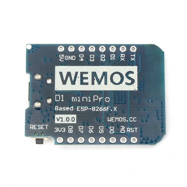 Wemos® D1 Mini Pro 16M Bytes External Antenna Connector ESP8266 WIFI Internet Of Things Development Board