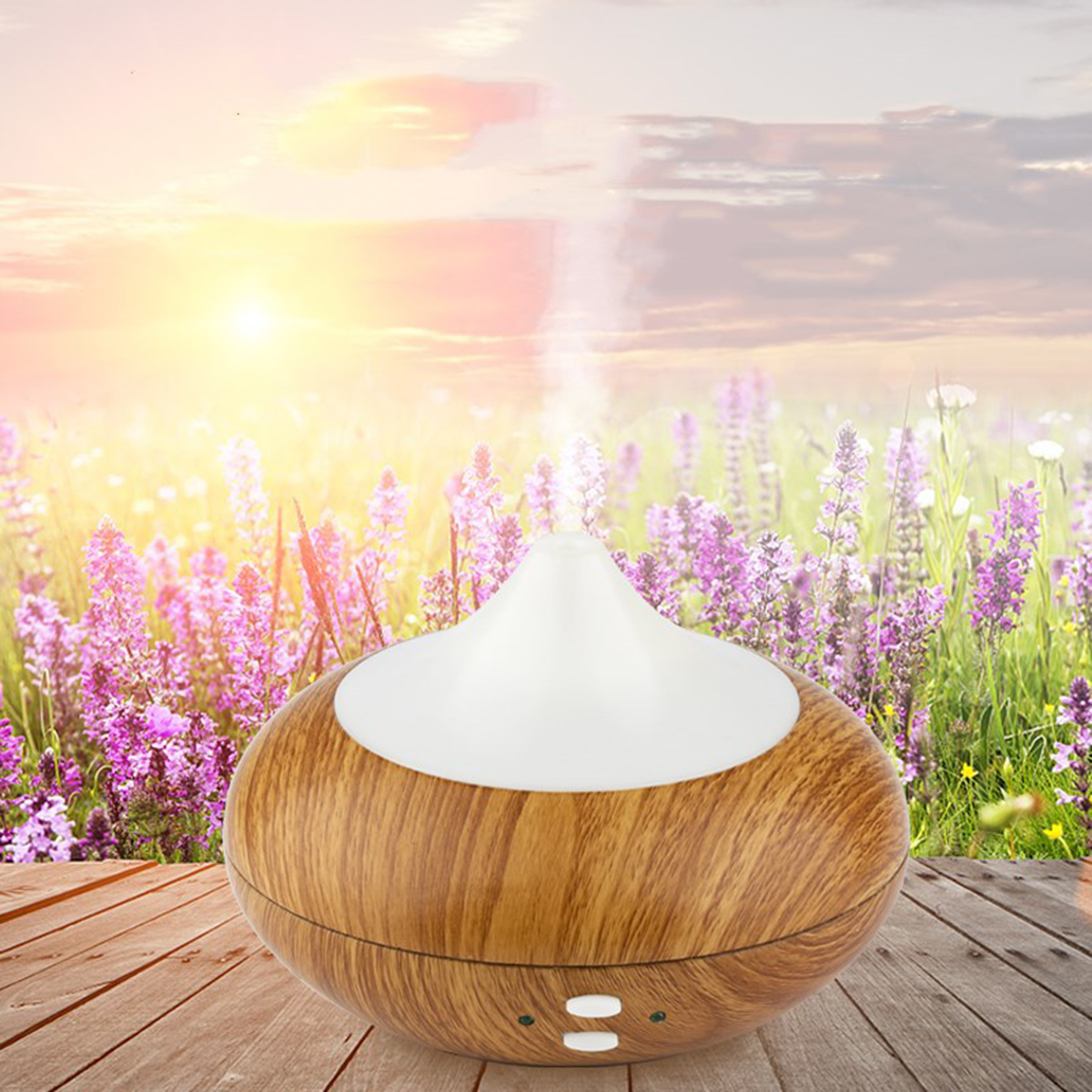 7 Colour LED Oil Ultrasonic Aroma Aromatherapy Diffuser Air Humidifier Purifier 20