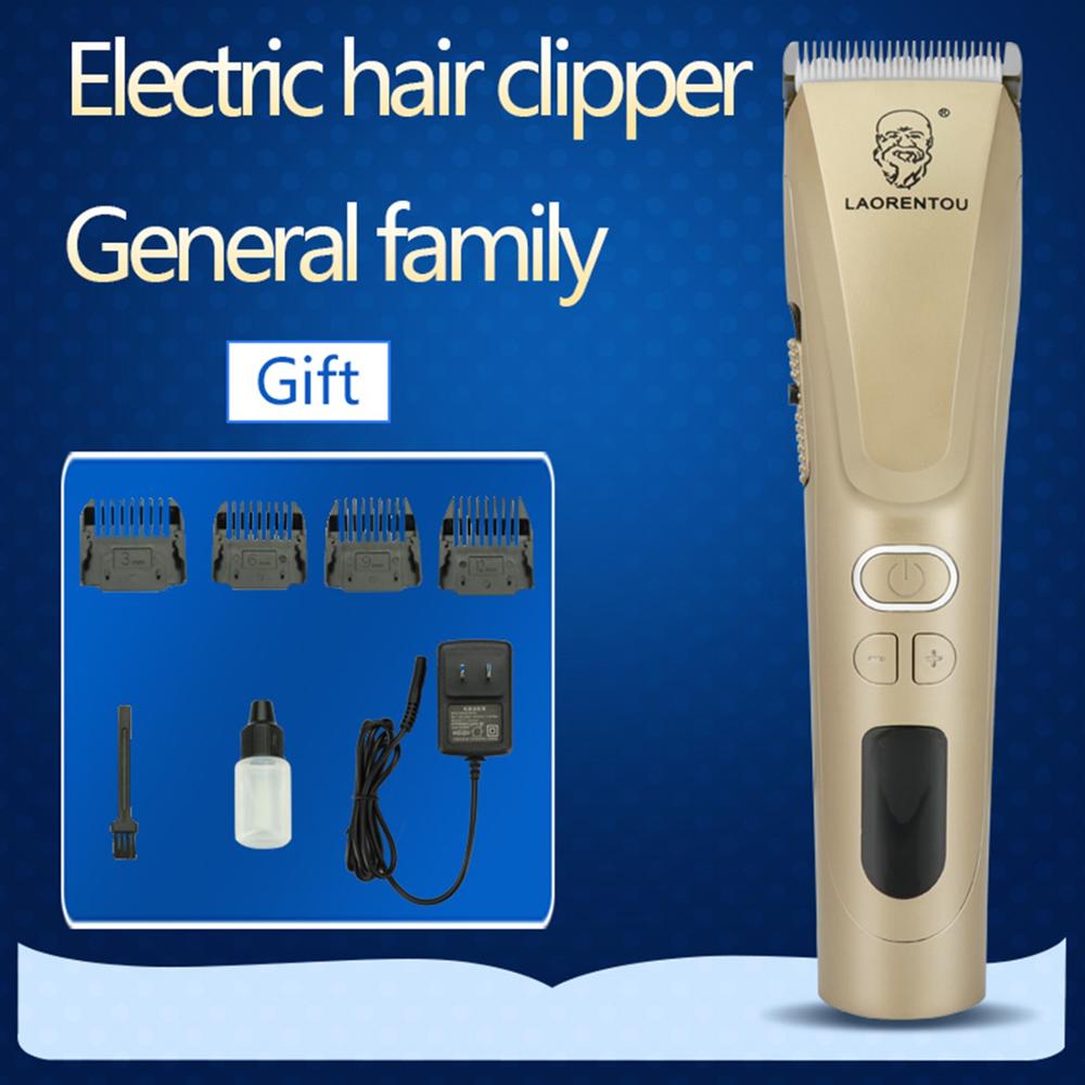 Professional Electric Hair Clipper Home Fader Razor Noise reduction Hair Clipper EU Plug