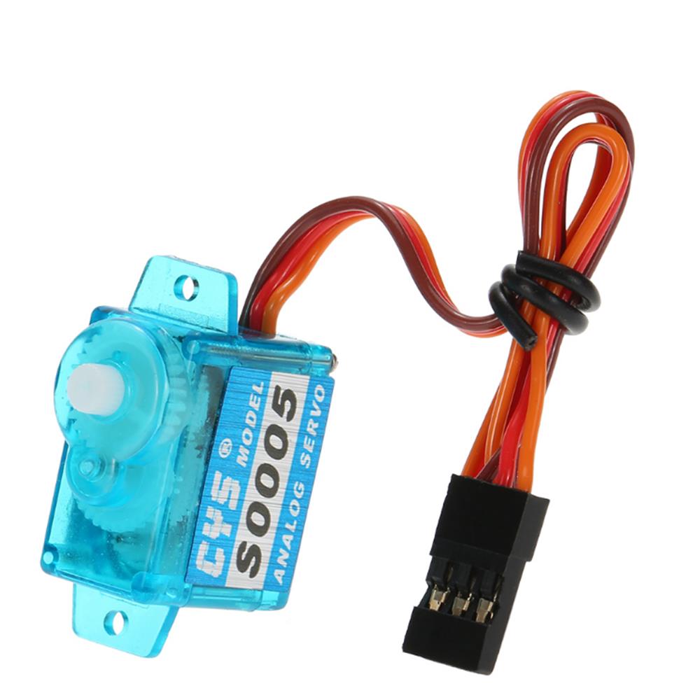 CYS-S0005 5g Light Weight Plastic Gear Micro Analog Standard Servo for RC Fixed-wing Aircraft - Photo: 6