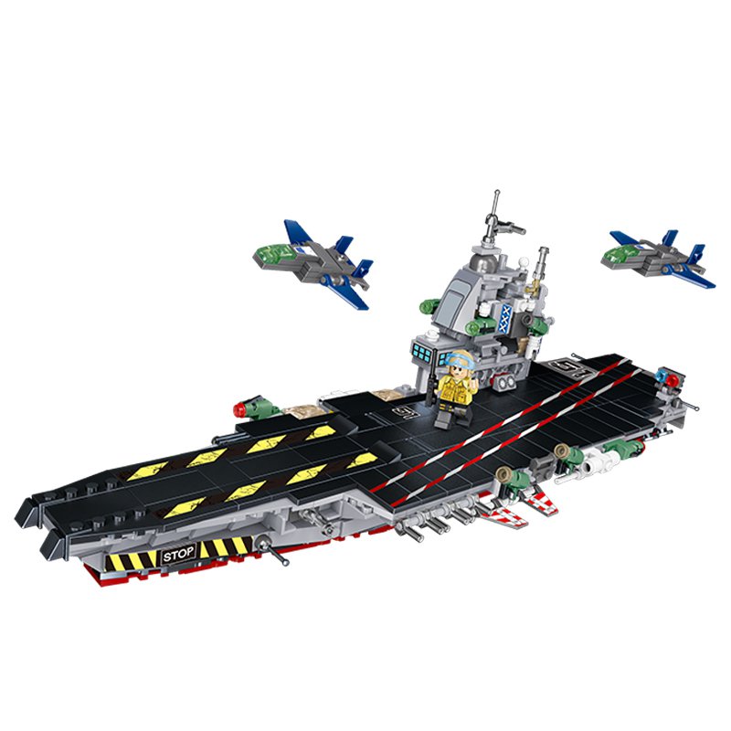 

Блоки воздушных судов Военный Самолеты Корабль 8 в 1 Строительные блоки 680 + шт Детские игрушки