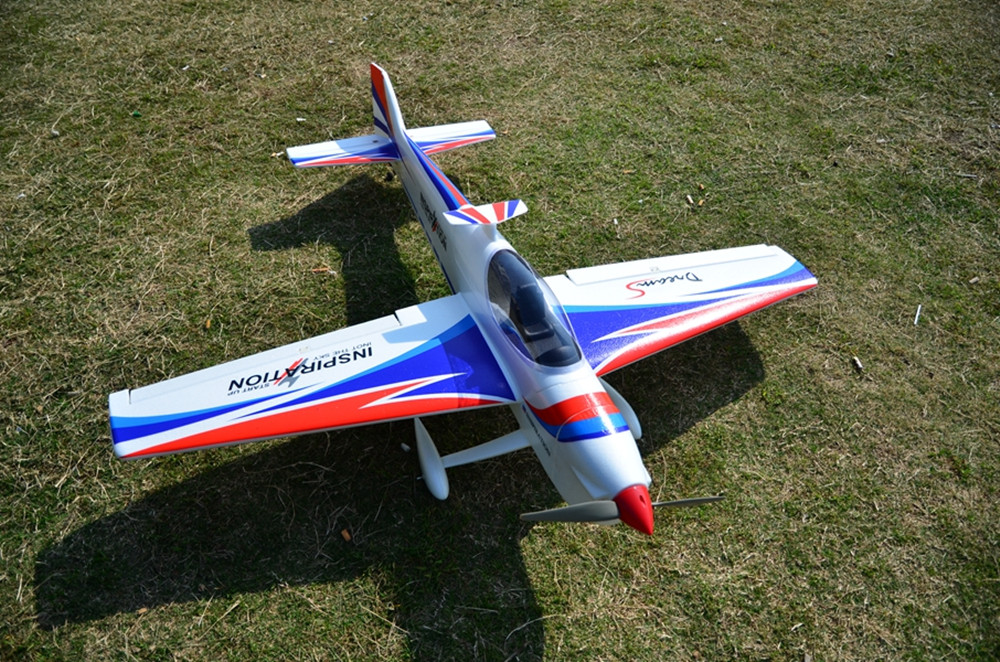 50E/50 Class 1380mm Wingspan EPO F3A Electric Fixed Wing RC Airplane KIT - Photo: 2