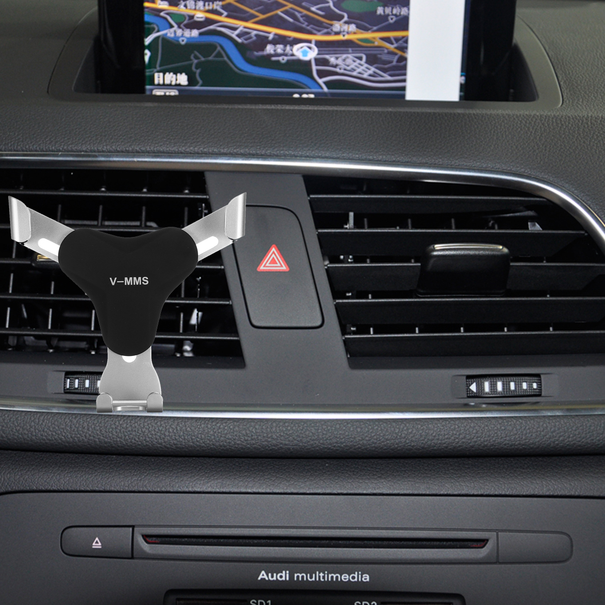 Universal Adjustable Car Air Vent Gravity Holder Mobile Phone Car Mount Bracket for iPhone Samsung