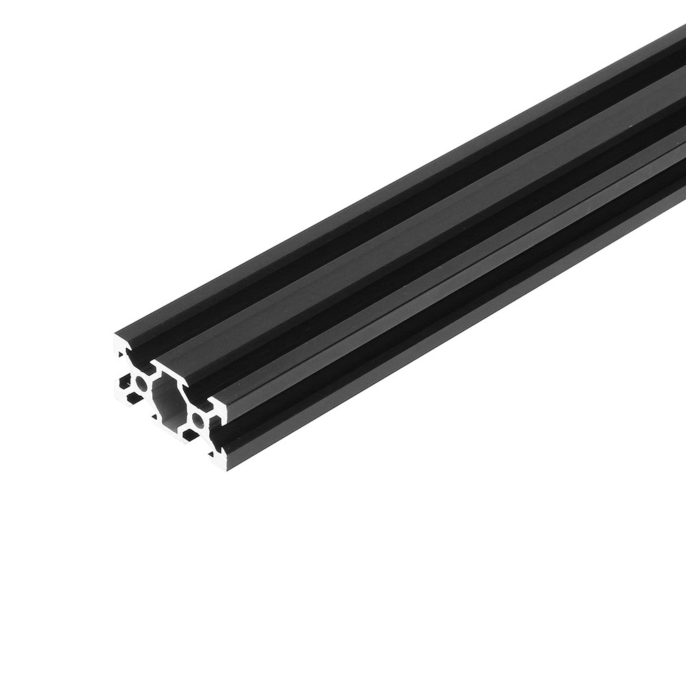Machifit 100-1000mm Black 2040 V-Slot Aluminum Profile Extrusion Frame for CNC Tool DIY 12