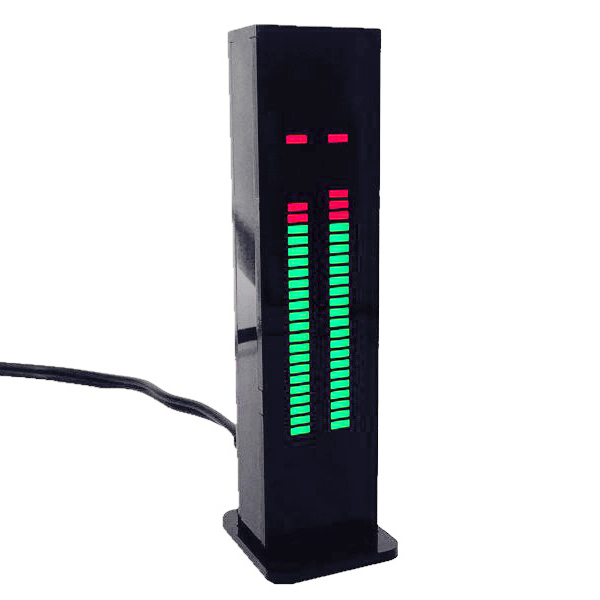 

SMD Soldered Version Dual Channel Binaural 30 Segment LED Music Spectrum VU Meter