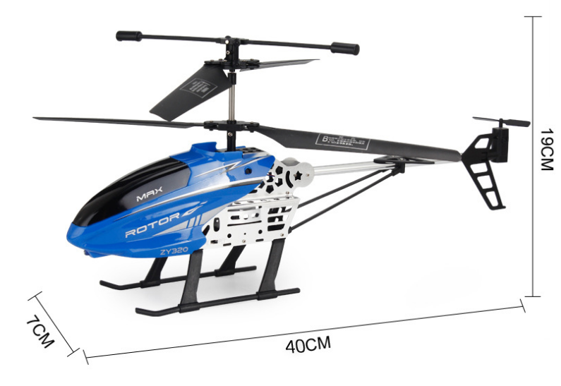 ZY320 3.5CH Altitude Hold Fall Resistant Remote Control Helicopter RTF - Photo: 10