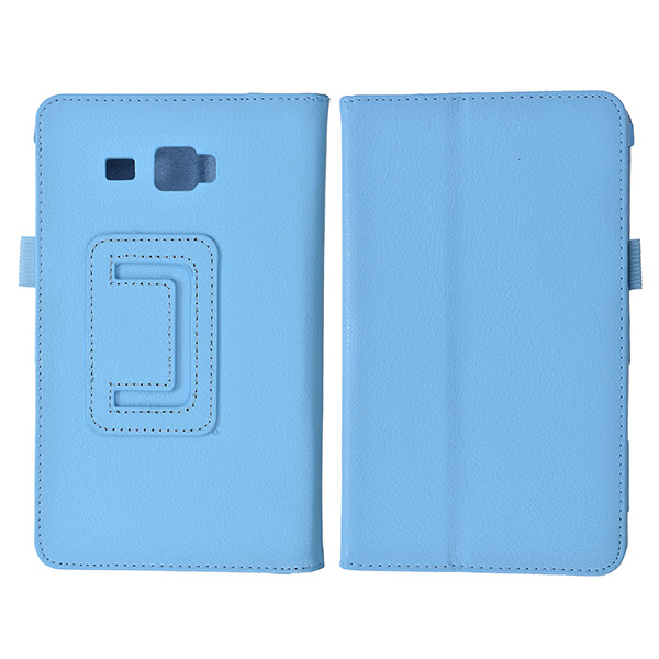 Double Folding Stand Function 7.0 Inch PU Leather Tablet Case  for Samsung T280
