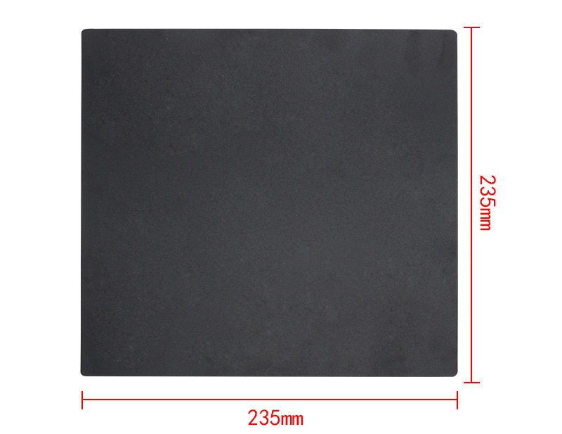 235*235mm Reuse Flexible Magnetic Platform Sticker For Creality Ender-3 3D Printer Heated Bed Hotbed 7