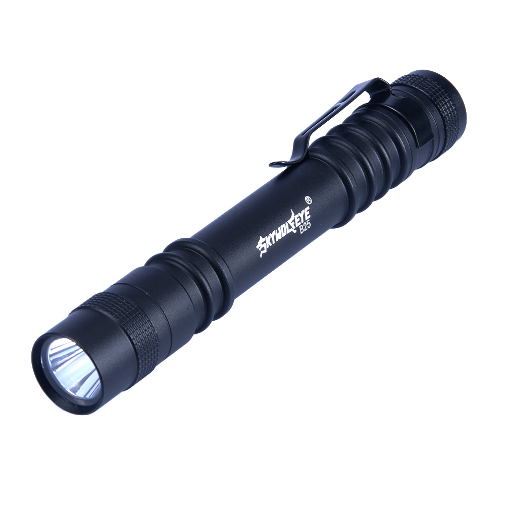 Skywolfeye B25 XPE 3Modes LED Caneta Lanterna AA