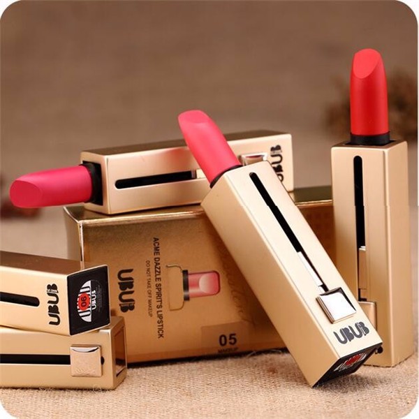 UBUB Velvet Lipstick Lasting Moisturizing Lip Balm Waterproof Lips Makeup Cosmetic 6 Colors