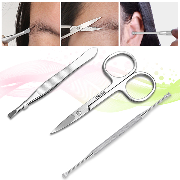Face Care Blackhead Pimple Blemish Comedone Extractor Remover Tool Acne Removal Set With Mirror