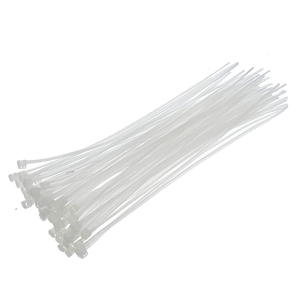50pcs White Black 3x150mm Cable Ties Model Manufacturing Tools 18