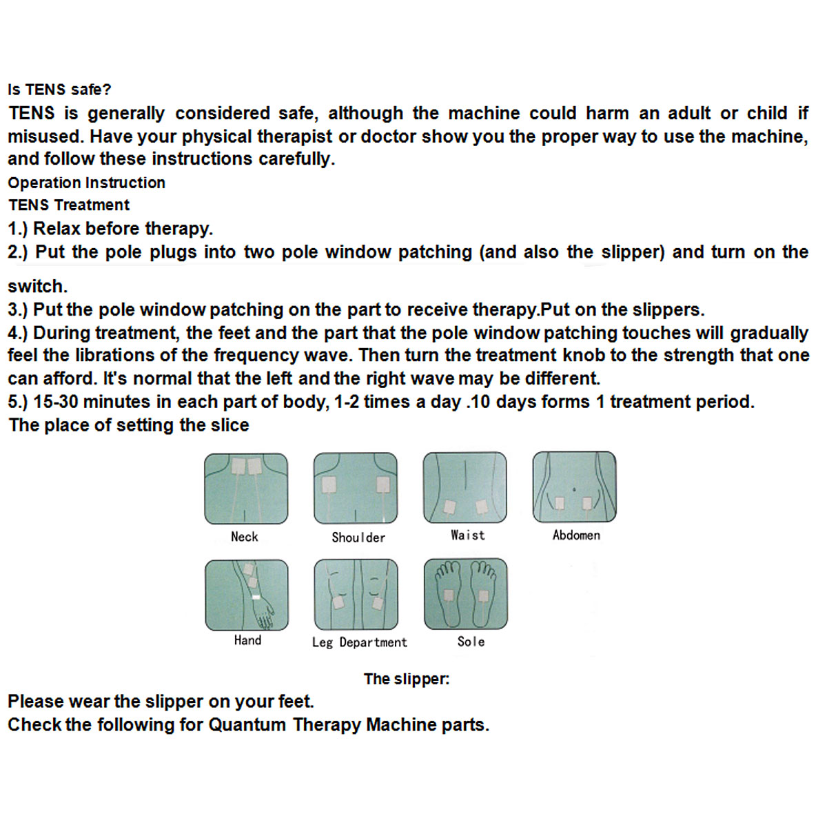USB Quantum Magnetic Resonance Health Body Analyzer English Massage Therapy Device 31
