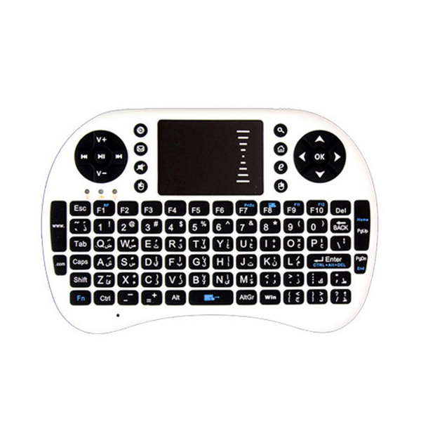 Arabic Language Version 2.4G Wireless Mini Keybaord Touchpad Air Mouse