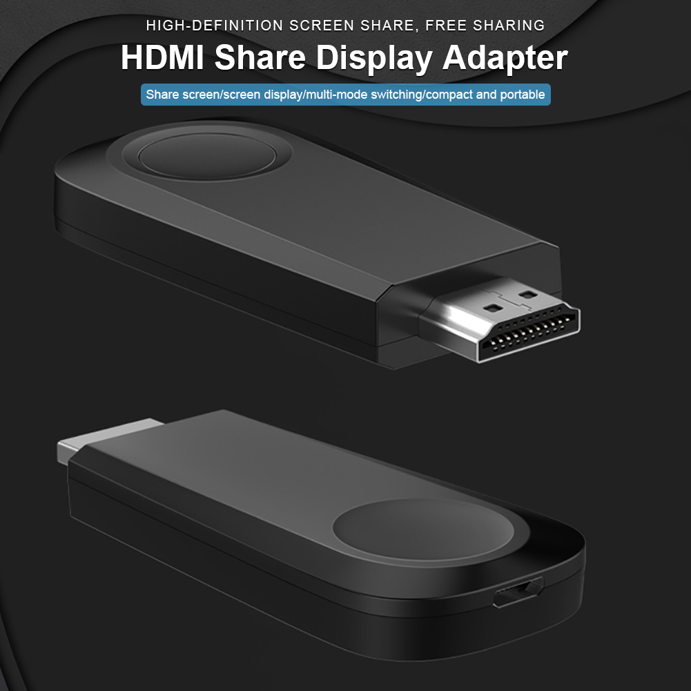 Wireless Display Dongle Adapter 1080P Wireless HDMI Adapter Receiver Audio Adapter Home Audio And Video Equipment Exceptional