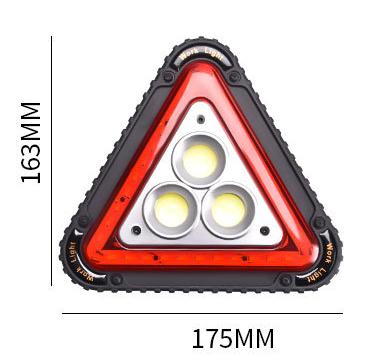 IPRee® 30W 50W 3COB+33LED USB Outdoor Work Light 4 Modes Camping Emergency Lantern Warning Lamp 