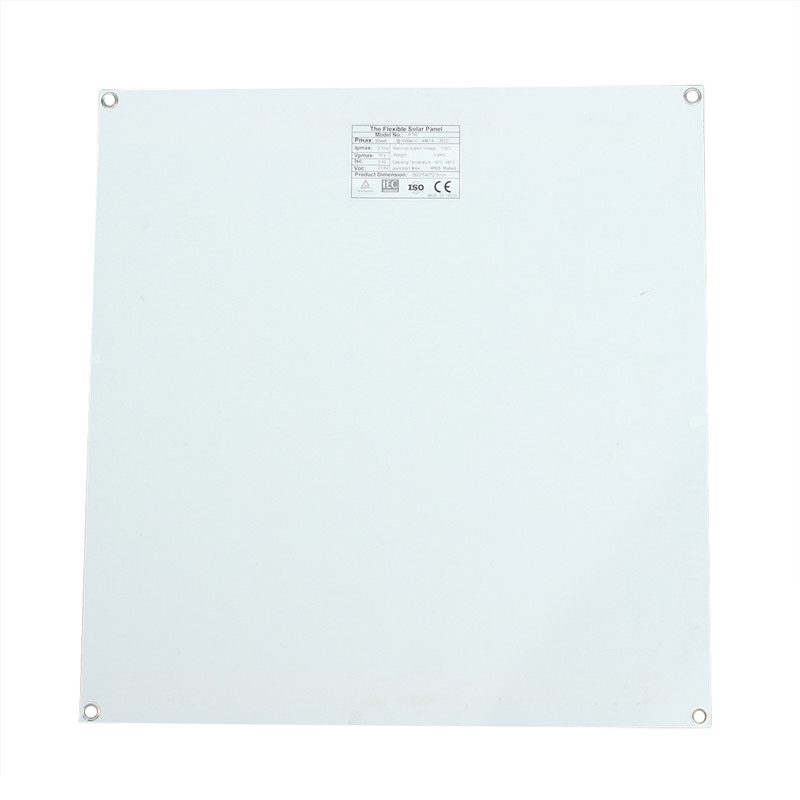 50W 560*540*2.5mm High Efficiency Portable Single Crystal Flexible Solar Panel 14