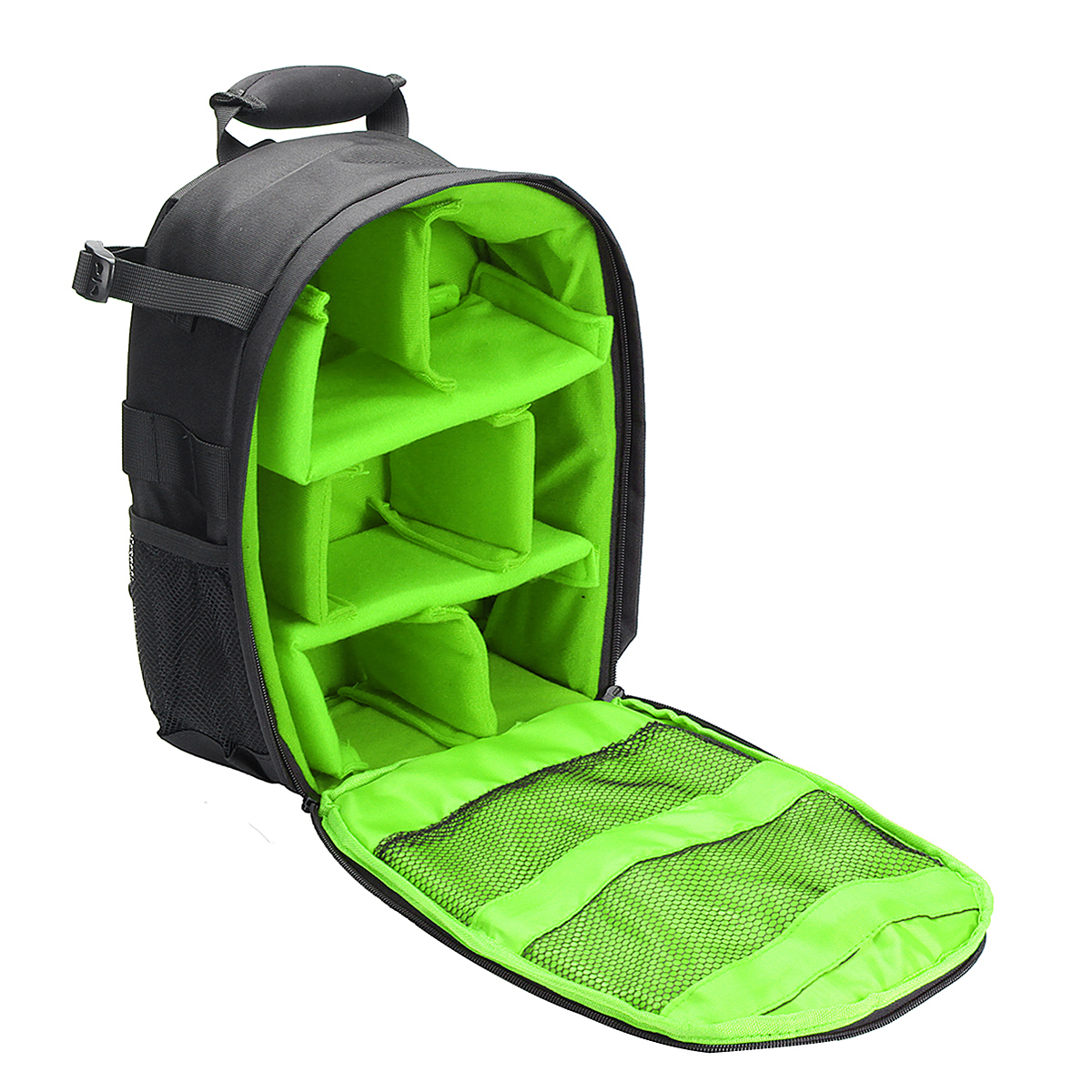 Waterproof Shoulder Bag Backpack Rucksack With Reflective Stripe For DSLR Camera 24