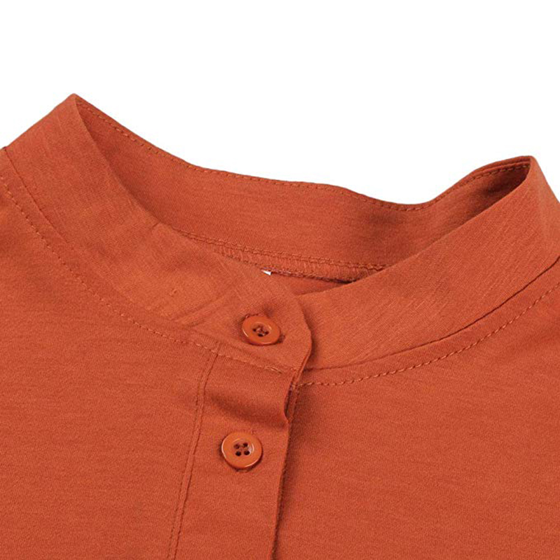 Men Solid Color Half Sleeve V-neck T-Shirts