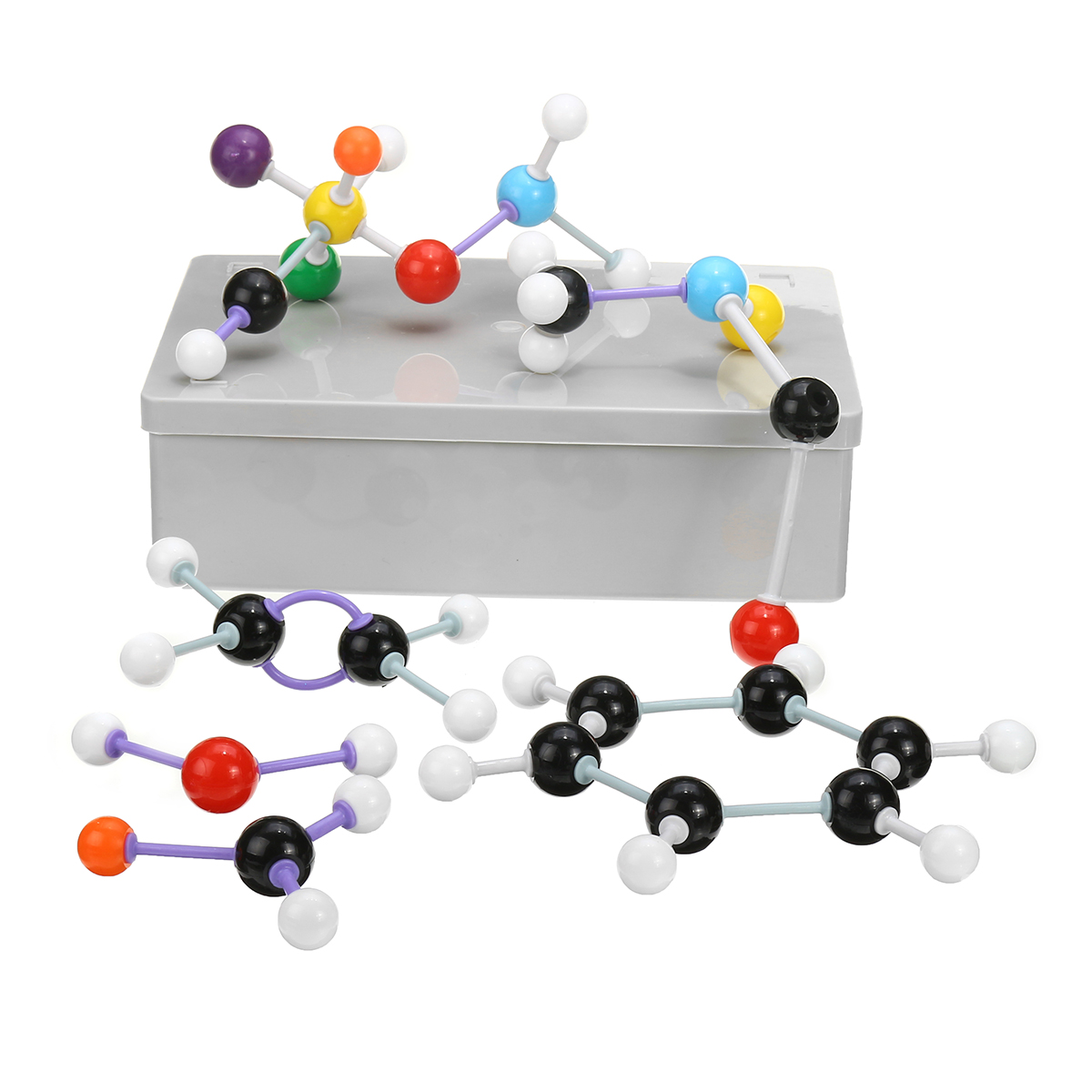 

267Pcs Молекулярная модель набора Химия Наука Игрушка Образовательные Atom Atomic Molecules Particle Набор