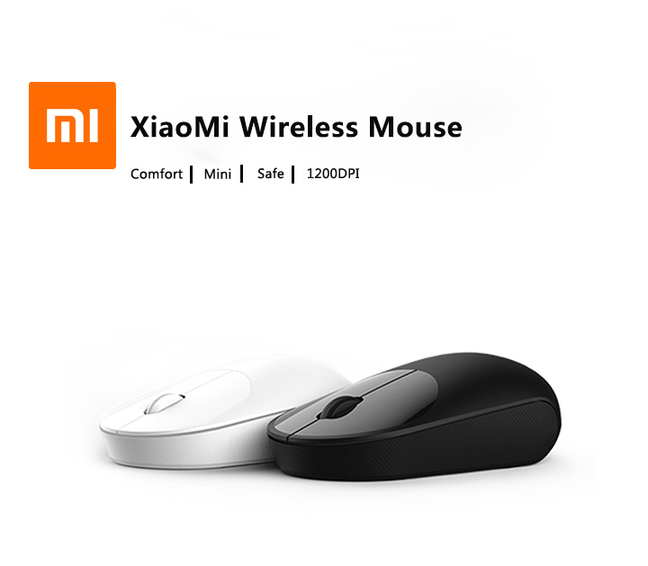 Original XiaoMi 2.4G Wireless Mouse 1200dpi Portable Mouse 12