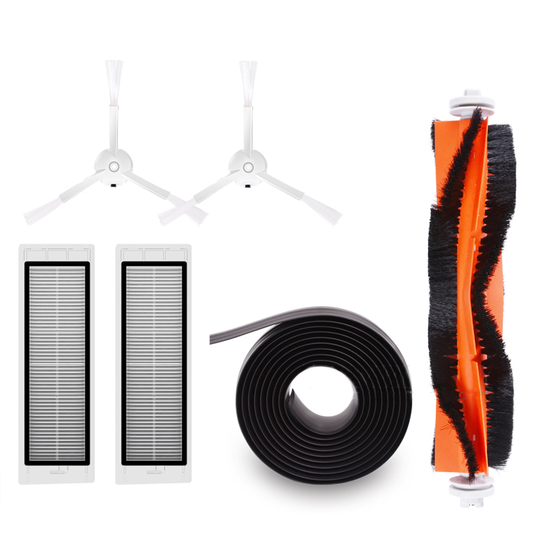 10pcs/lot New Main brush Hepa Filter Side brush Mop cloths Kit for Xiaomi mijia Robot Vacuum Cleaner Roborock S50 S51 S55 Roborock 2 Xiaowa 10