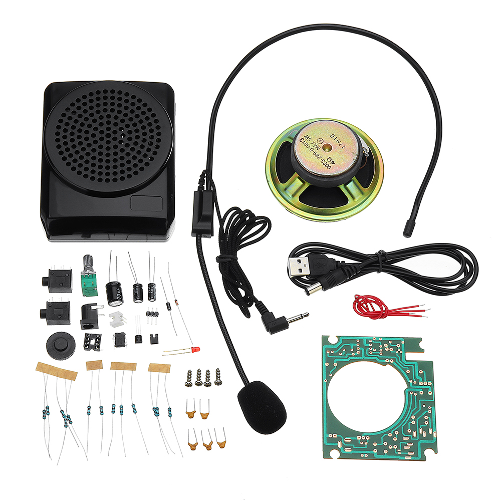DIY Speaker Kit Loudspeaker Module with Waist Strap 14