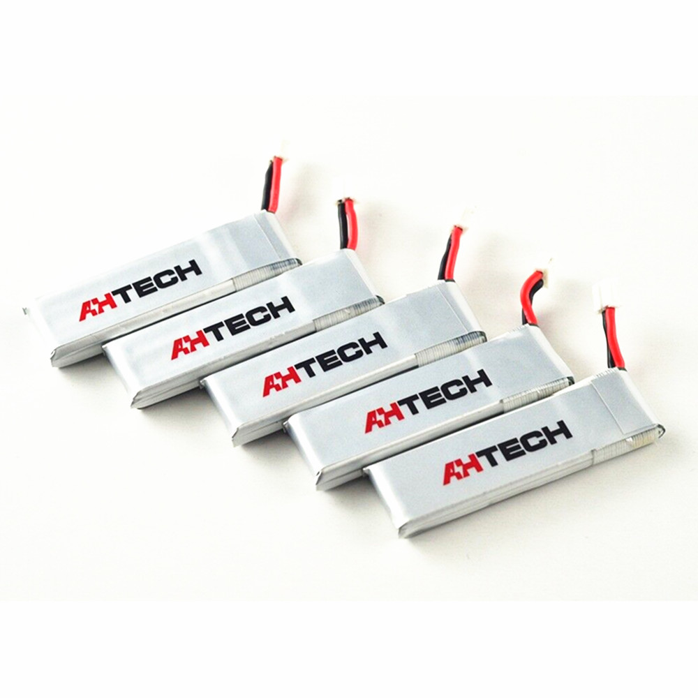 5Pcs AHTECH Infinity 3.7V 450mAh 85C 1S LiPo Battery for Quadcopter - Photo: 4