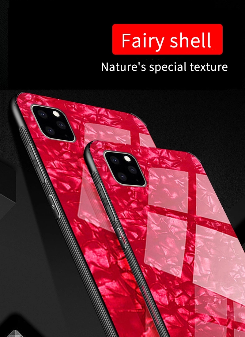 Bakeey for iPhone 12 Pro Max 6.7 inch Case Luxury TPU + Glass Shockproof Shell Protective Case Cover