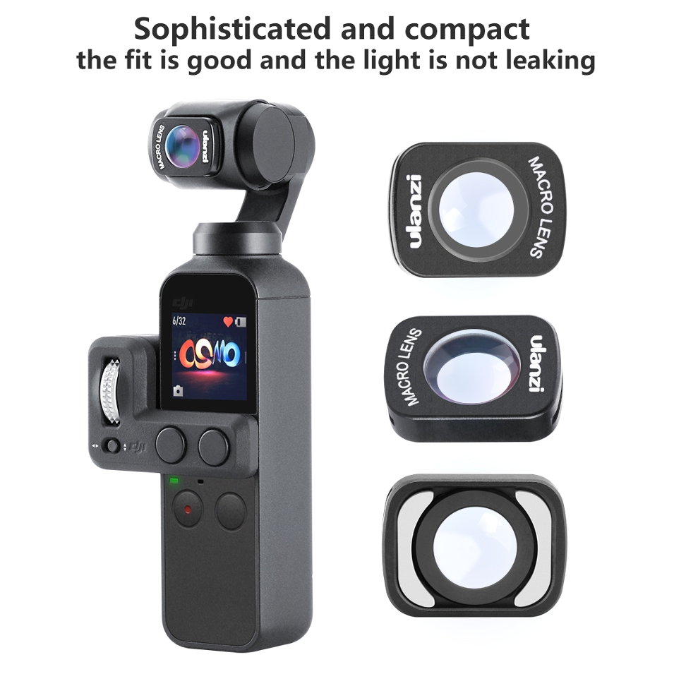 Ulanzi Magnetic 10X OP-6 Macro Lens Camera Lens for DJI Osmo Pocket Camera Gimbal Professional Accessories - Photo: 4
