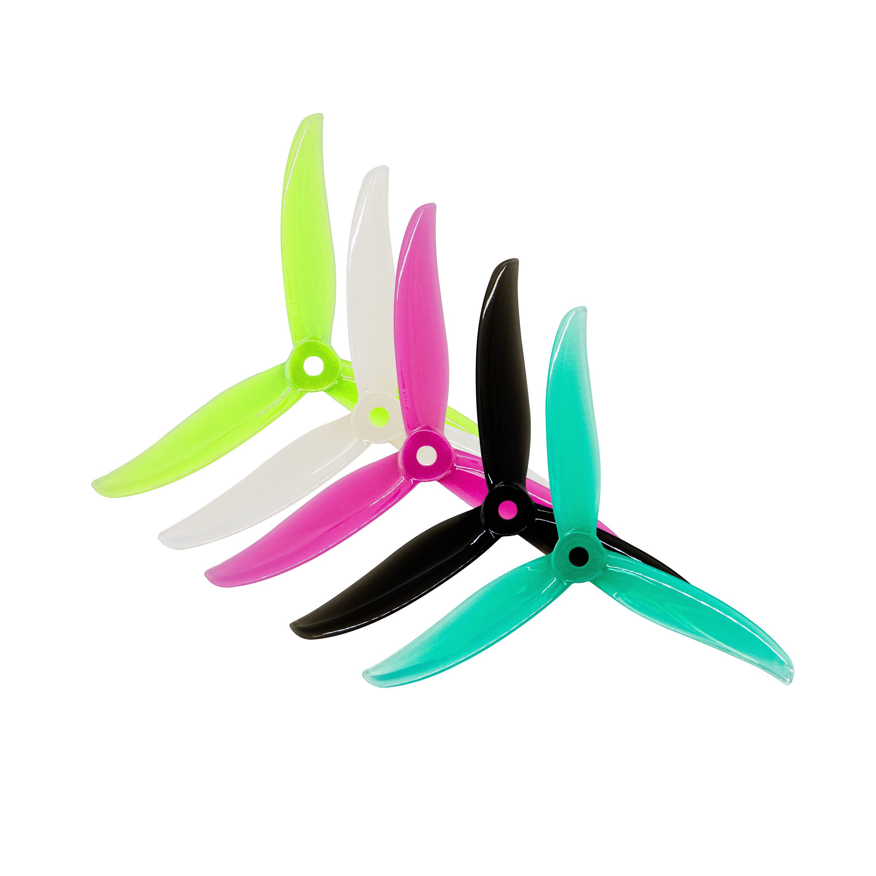 2Pairs Gemfan SBANG 4934 4.9x3.4x3 3-Blade M5 Mounting Hole PC Propeller for FPV RC Racing Drone