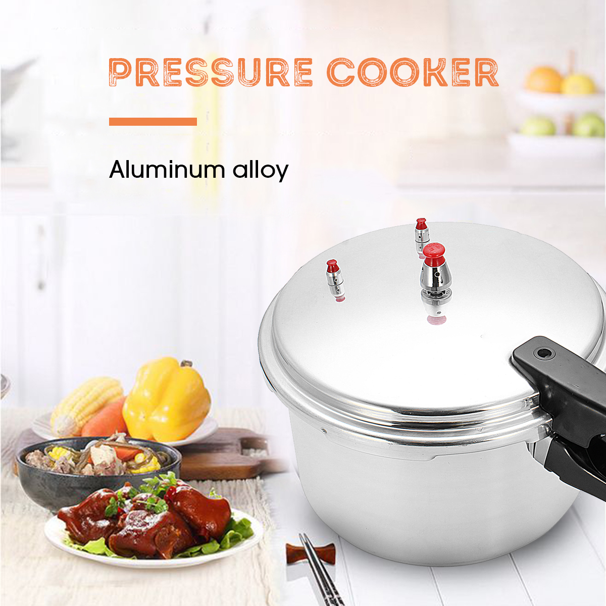 3L / 11L / 17L Pressure Cooker Commercial Grade Pressure Cooker Kitchen Pot Utensil 38