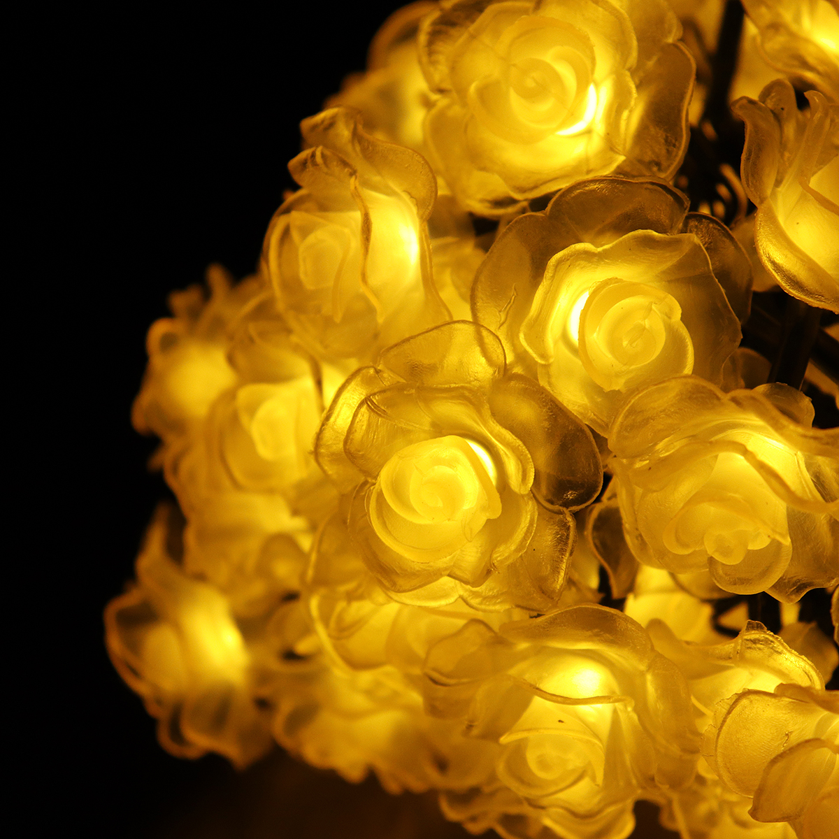 6.5M 30LED Roses Solar LED String Light Outdoor Indoor Garden Patio Decor Lamp