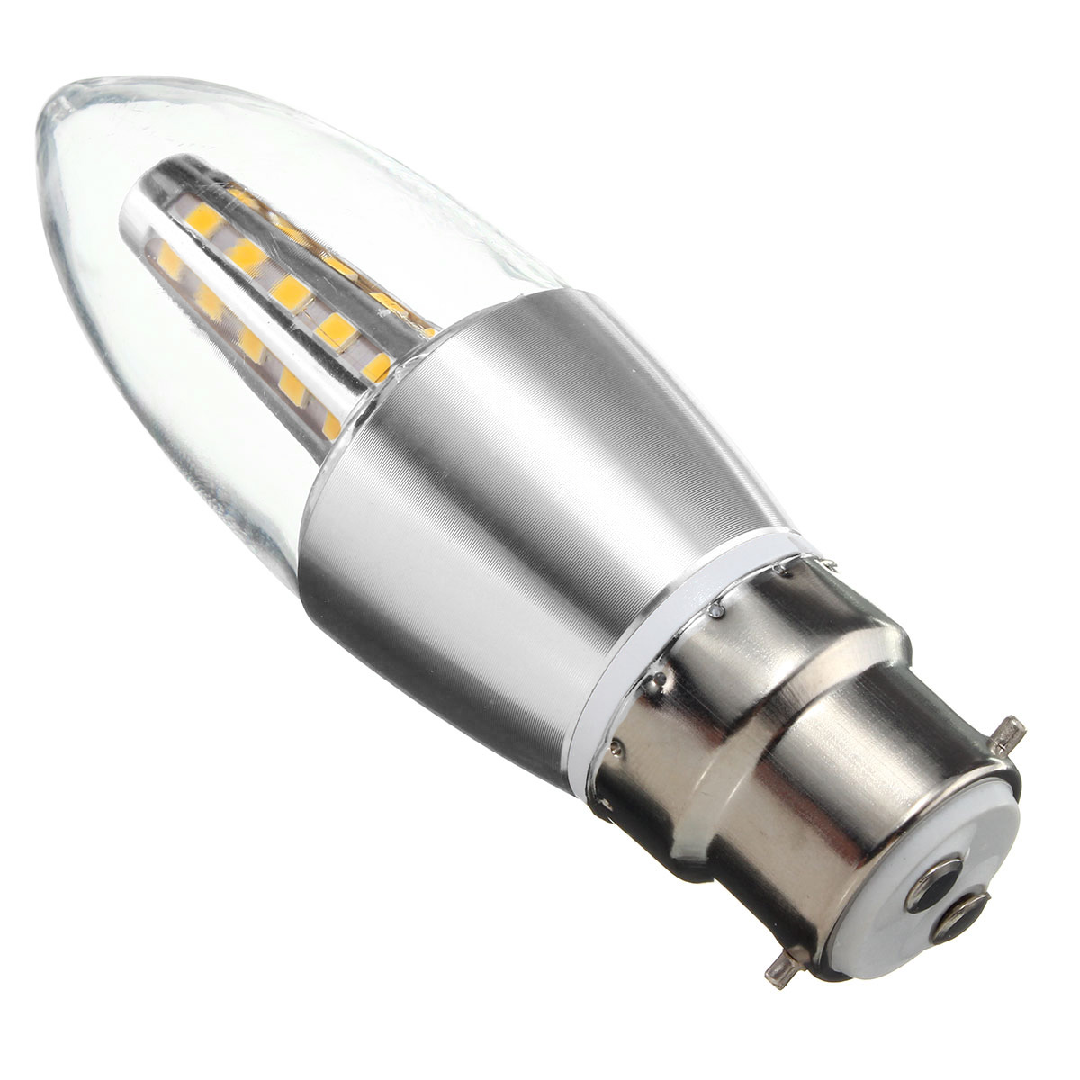 E27 E14 E12 B22 B15 6W 35 SMD 2835 LED Cone Candle Warm White Pure White Light Lamp Bulb AC85-265V