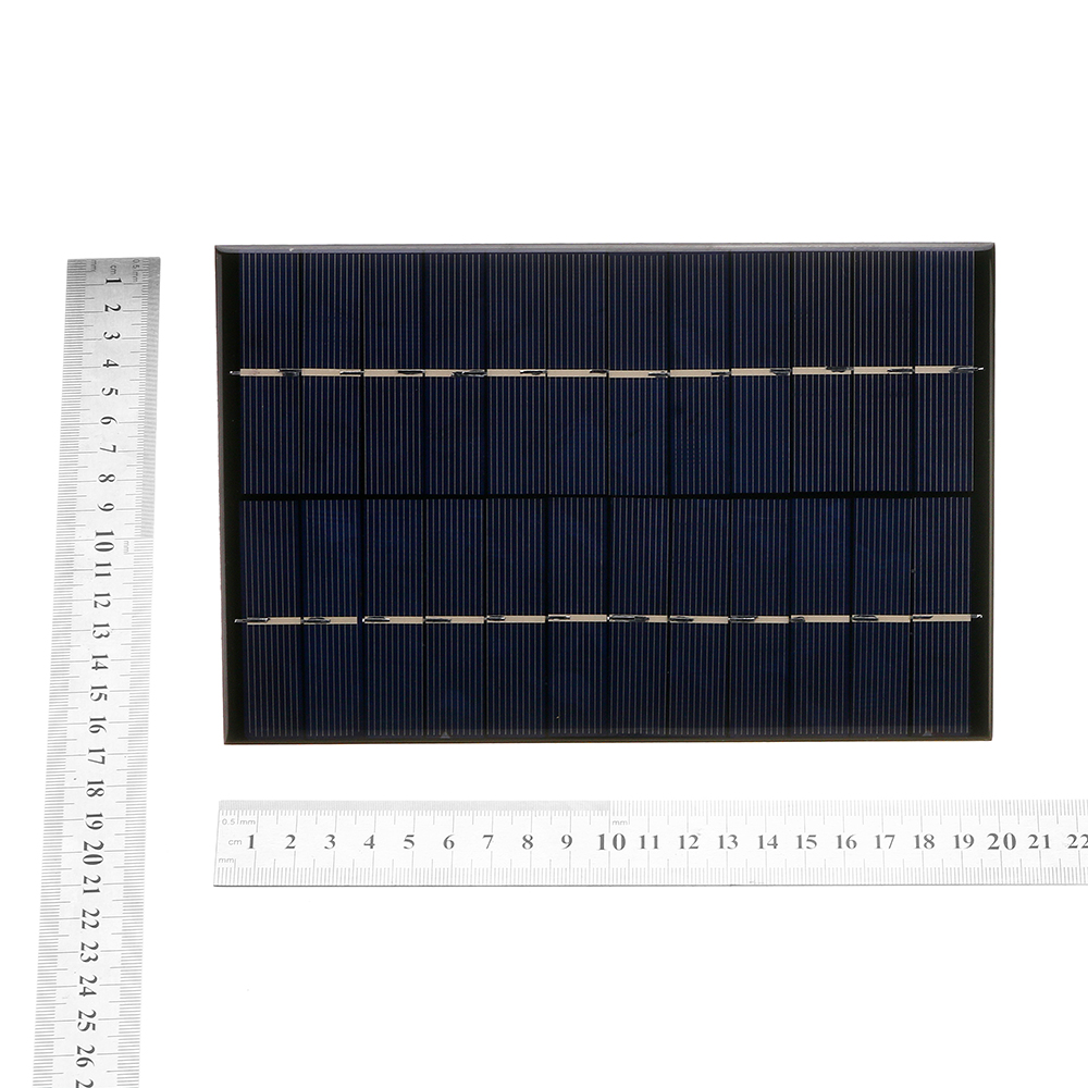 12V 4.2W 130*200mm Portable Polycrystalline Solar Panel 8
