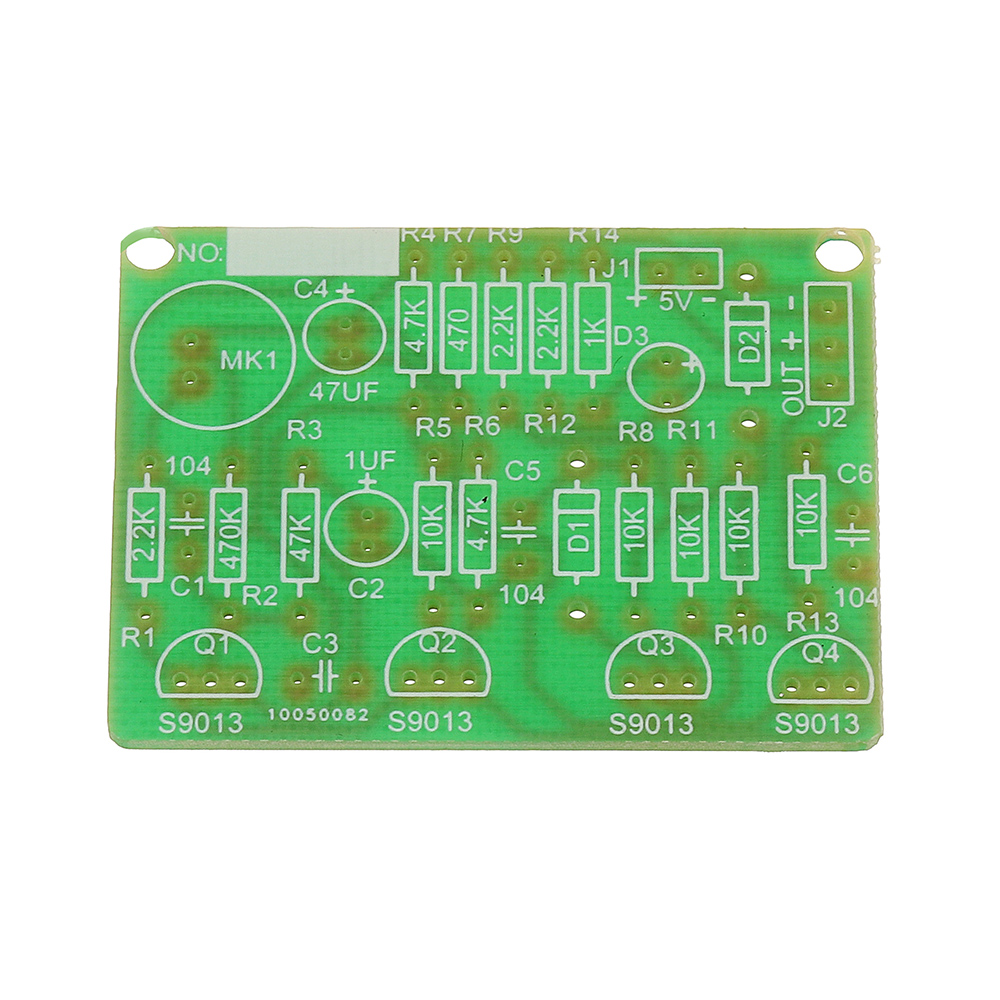 10pcs DIY Electronic Clapping Voice Control Switch Module Kit Induction Training DIY Production Kit 141