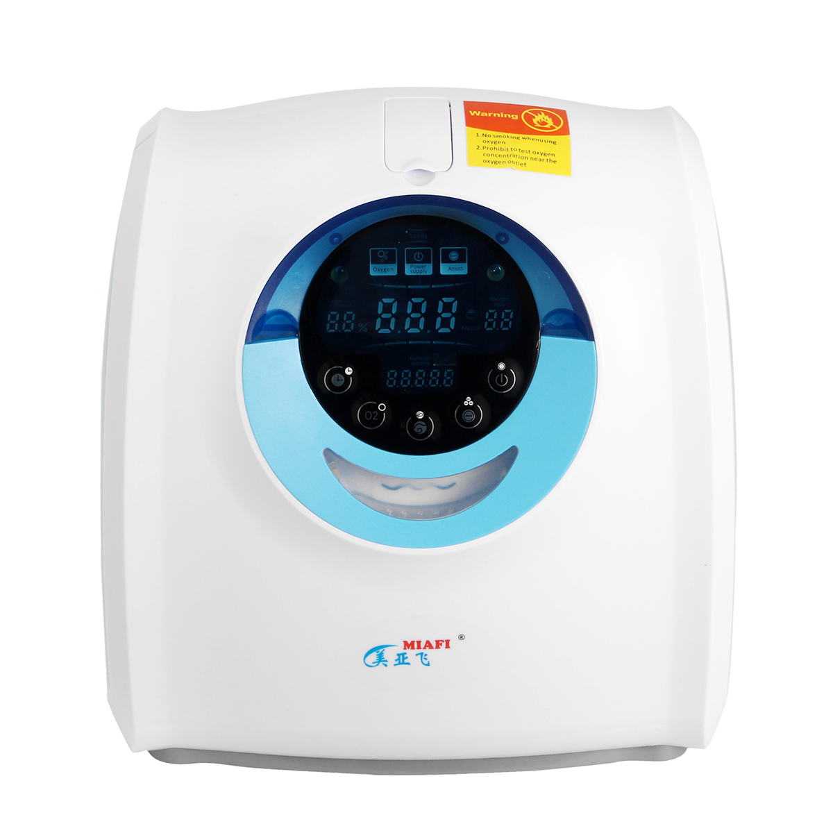 

1L to 6L 220V Portable Intelligent Oxygen Generator Concentrator Nebulizer Home Machine