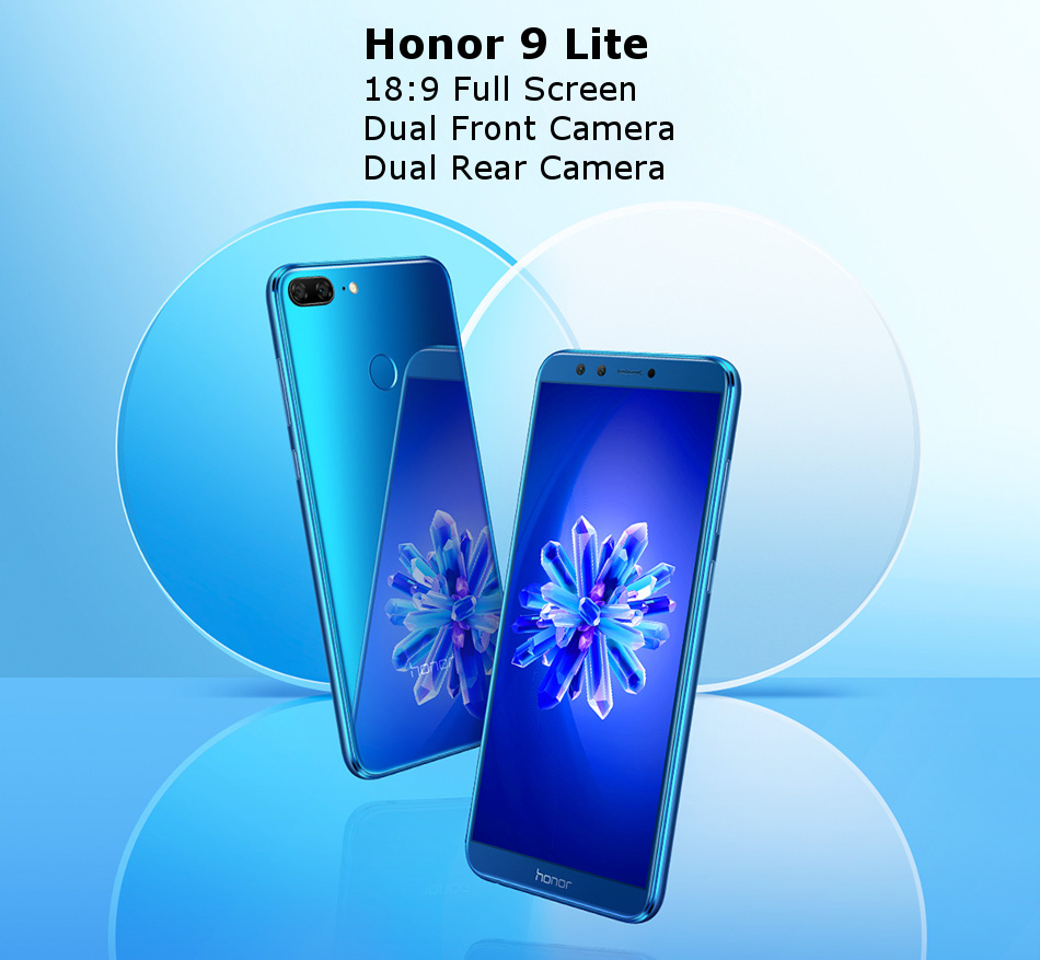 Huawei Honor 9 Lite 5.65 inch Dual Camera 3GB RAM 32GB ROM Kirin 659 Octa core 4G Smartphone