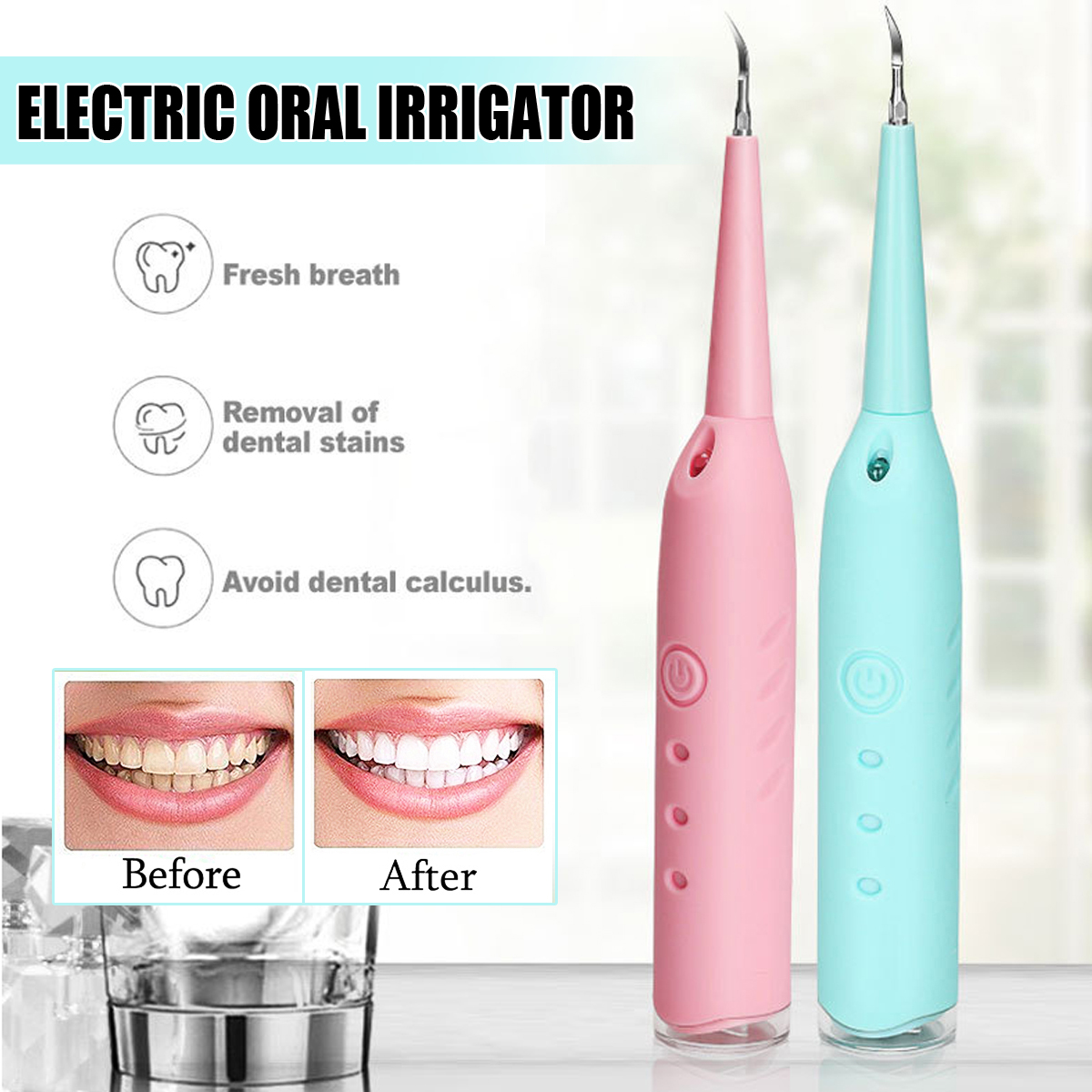 Calculus Removal Tool Portable Electric Oral Irrigator