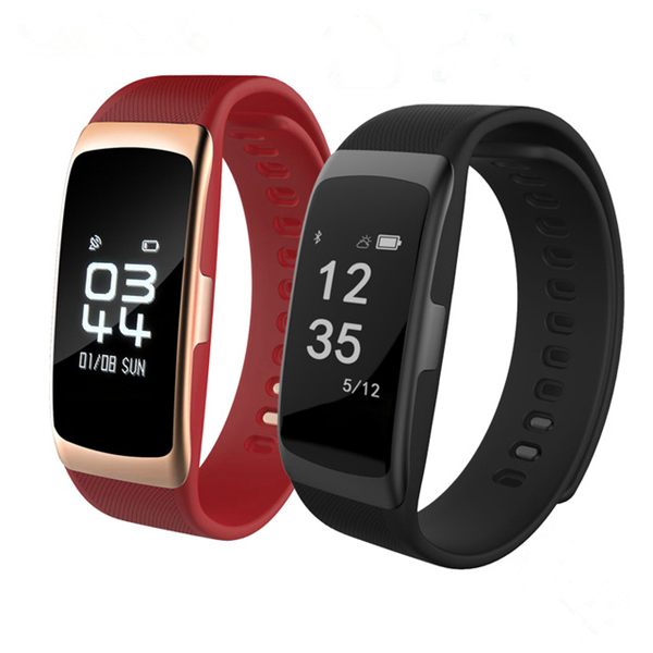 

S68 OLED IP68 Водонепроницаемы Кровяное давление Сердце Цена Монитор Браслет Smart Wristband для iOS Android