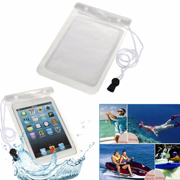 Waterproof Dry Bag Under Water Pouch Case Cover With Stripe For 7 inch Tablet Random Shipment