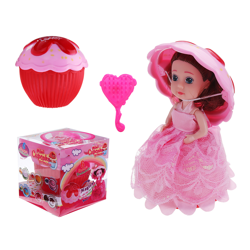 

16cm Cupcake Princess Surprise Doll Dress Deformation Dolls Girl Beautiful Birthday Present Cute Toy