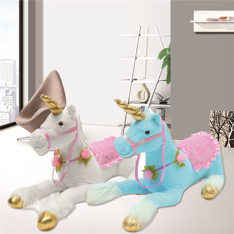 85 cm Stuffed Unicorn Soft Giant Plush Animal Toy Soft Animal Doll  